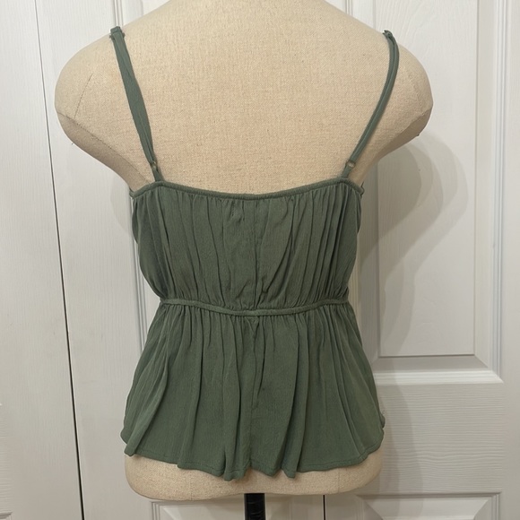 Olive Green Blouse - Picture 2 of 2